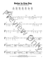 Better Is One Day Guitar and Fretted sheet music cover